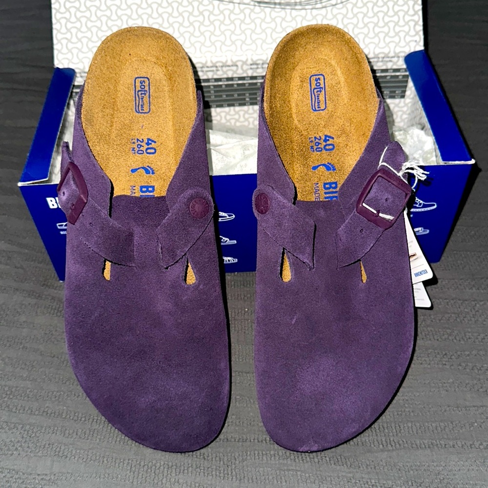 Birkenstock Boston Clog 🟣